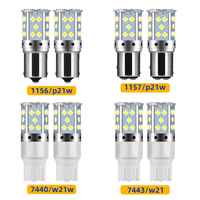 YD 1156 BA15S BAU15S PY21W T20 7440 3030 35SMD Canbus gratuit LED voiture conduite clignotant arrêt feu stop ampoule 5W nouveau