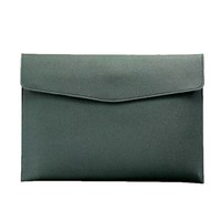 Porte-documents A4 en PU grande capacité, sac de classement de haute qualité, personnalisable avec logo pour réunions, affaires, étudiants, promotion