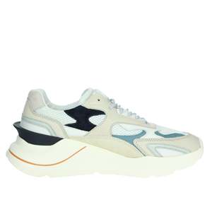D.A.T.E. Zapatillas Deportivas para Hombre M401-FG-JQ-WL, Color Beige Blanco, Lona, Estilo Moderno - Product Image 4