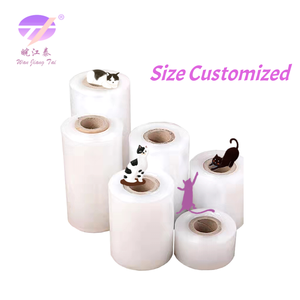 High Quality PE <b>Plastic</b> Casting Soft Moisture Proof Stretch Wrap Film Jumbo <b>Roll</b> - Product Image 3