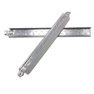 Nouveau matériau blanc plat/rainure/<span class=keywords><strong>Fut</strong></span> T grille plafond suspendu avec panneau en PVC pour la décoration intérieure - Product Image 2