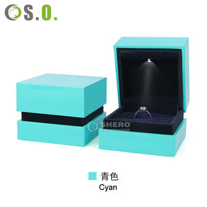 Led Light Jewelry Gift <b>Boxes</b> with Custom Ring Led Necklace Big Packaging Pendant Bracelet for <b>Christmas</b> <b>Present</b> - Product Image 4