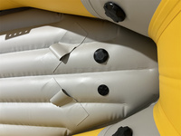 Bateau pneumatique pour eaux vives, radeau gonflable pour 4, 5 ou 6 personnes, bateau à fond plat pour la dérive, bateau en PVC