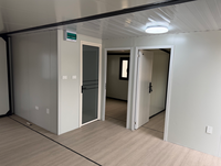 Maison conteneur extensible de haute qualité à 2 étages avec conception détachable pour poste de garde, utilisation extérieure, structure en acier moderne