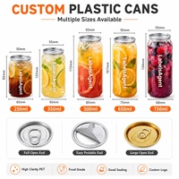 Boîtes en PET transparentes à ouverture facile avec anneau de traction, personnalisables avec logo et motifs, best-sellers, pour desserts