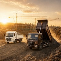 Самосвал FAW Tiger6G 4x2 с алюминиевым кузовом 200 л, пустынный воздушный фильтр, 3750x2100 мм, кузов-самосвал, заводская цена