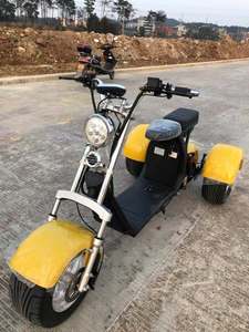 Tricycle électrique <span class=keywords><strong>2</strong></span> <span class=keywords><strong>places</strong></span> haute performance 2025 pour adultes, scooter électrique à <span class=keywords><strong>3</strong></span> <span class=keywords><strong>roues</strong></span>, <span class=keywords><strong>moto</strong></span>-tricycle électrique pour passagers - Product Image 3