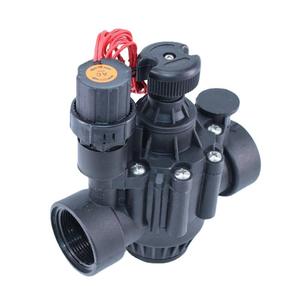 Válvula Solenoide de Plástico ZW Zanchen de 1/4 de Giro con Control Manual para Riego, con Cables Rojos y Negros - Product Image 4