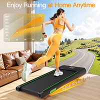 Tapis de marche électrique portable à inclinaison automatique 12% avec haut-parleur Bluetooth et contrôle par application – Vente directe usine, stock UE