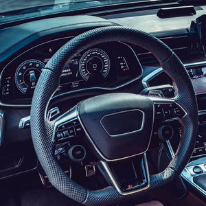 Boutons de volant Super Car TTS Version pour <span class=keywords><strong>Audi</strong></span> R8 A4 A5 A6 <span class=keywords><strong>A7</strong></span> A8 Q3 Q5 Q7 Unité principale stéréo Lecteur multimédia Lecteur CD - Product Image 1