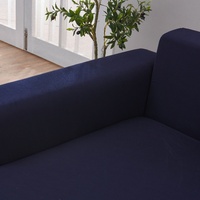 Nouveau design facile à vivre extensible durable anti-dérapant pour animaux de compagnie coloré l forme 7 places coin canapé couverture pour salon