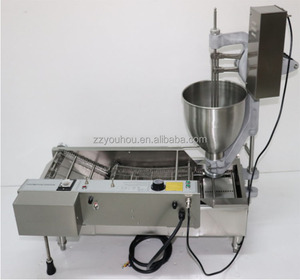 Dispensador automático de <span class=keywords><strong>Pon</strong></span> de ring, máquina para hacer bolas de donut de nuevo diseño, máquina eléctrica y de gas - Product Image 2