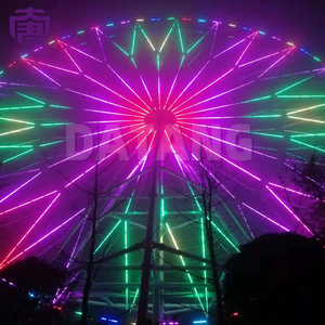<b>Ferris</b> <b>Wheel</b> Led Point Light Pilots White Pvc Plastic Garden Landscape Amusement Park Lighting Ip65 Rating For Theme Parks - Product Image 1