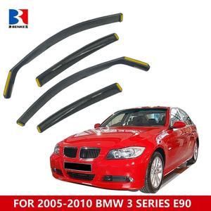 Pare-soleil de fenêtre de voiture pour BMW Série 3 2005-2010 E90, déflecteur de vent intégré, protection contre la pluie - Product Image 2