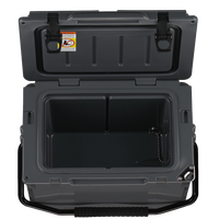 Glacière rotomoulée écologique de haute qualité 25 Qt avec roues pour le camping et la voiture, isotherme pour canettes et aliments