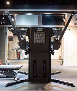 Muti funzionale palestra attrezzature per il fitness dual cross cavo bodybuilding stazione palestra spalla pressa dual braccio cavo macchine - Product Image 3