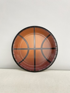 Platos de Papel Desechables DAMAI con Temática de Eventos, Platos de Papel con Temática Deportiva, Platos de Papel con Temática de Béisbol - Product Image 2