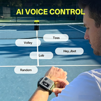Máquina Lanzapelotas de Pickleball JP02 PRO con IA, Control por Voz a través de Aplicación, Robot de Entrenamiento Automático para Práctica en Casa o Club