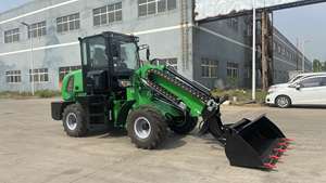 Mini Verreiker 4X4 Wiel Aandrijving Telescopische Boom Lader Compact Bouwmachines Verreiker Heftruck - Product Image 2