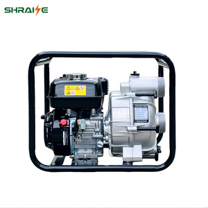 Bomba de Agua de Alta Presión de 3 Pulgadas con Motor de Gasolina Pequeño - Product Image 1