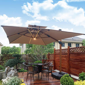 Sombrilla Romana Grande para Exteriores, de Grado Comercial, para Jardín, Terraza, Patio, Balcón, <span class=keywords><strong>Playa</strong></span>, Muebles de Exterior, Puesto de Venta al Aire Libre - Product Image 5