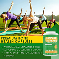 Capsules de nutrition pour la croissance, complément vitaminique naturel pour la taille avec calcium, suppléments de vitamine D pour adolescents et enfants
