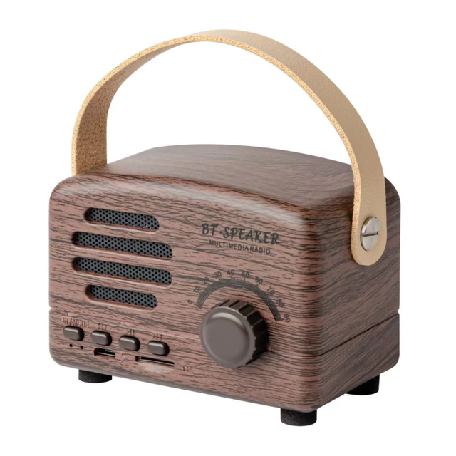 Best Sale Vintage Good Quality Retro FM/AM//wooden Radio Receiver with USB/TF/BT Function