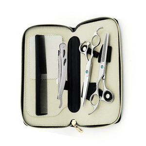 Premium Quality <b>Barber</b> Hair Dressing Kit Salon Hair Cutting Scissors <b>Set</b> Home Hair Cutting <b>Barber</b> Thinning Shears Kit - Product Image 3