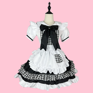 Abito regalo di natale capote di natale piccolo cappuccio rosso Cos vestito Lolita - Product Image 5