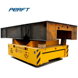 Carrello di Trasferimento Senza Binari a Batteria per Carichi Pesanti <span class=keywords><strong>con</strong></span> Sterzo a 4 Ruote e Telecomando - Product Image 6