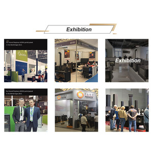 Miglior Prezzo, Vendita Calda: Caminetto Moderno Autoportante in Ghisa Nera con Vetro, Piccola Stufa a <span class=keywords><strong>Legna</strong></span> per Interni - Product Image 4