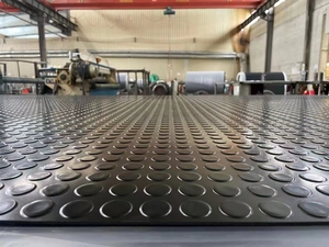 3mm Heavy Duty Coin Round Button <span class=keywords><strong>vans</strong></span> Truck Bed Rubber Runner Mat Rubber Flooring - Product Image 6