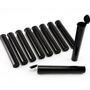 VANTUR Y-26930-50 20*116 mm Contenant d'emballage de pilules en plastique PP mat à ouverture par pression, tube à cigares hermétique résistant aux enfants - Product Image 1