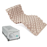 Matelas pneumatique anti-escarres à pression alternée, matelas gonflable en PVC imperméable avec pompe à air silencieuse pour les soins aux patients