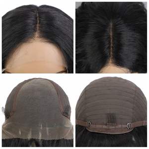 วิกผมลูกไม้แบบเต็มศีรษะ 13*6 แบบผูกมือ วิกผมยาวหยิกเป็นลอน แสกกลาง  วิกผมสังเคราะห์  ถอนขนมาแล้ว  ความหนาแน่นสูง  ไม่ต้องใช้กาว - Product Image 6