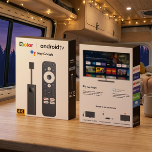 ขายส่งจากโรงงานสำหรับ GD1 Amlogic S905Y4 ทีวีดองเกิล 4K สำหรับ Android TV Stick คุณภาพสูงที่ได้รับการรับรอง เพื่อประสบการณ์ทีวีที่ดีที่สุด - Product Image 1