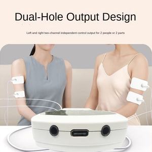 Appareil de physiothérapie multifonctionnel à double canal pour tout le corps, avec pouls méridien, pour le <span class=keywords><strong>massage</strong></span> cervical. - Product Image 3