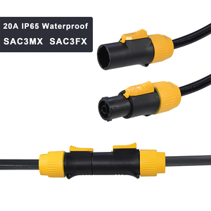 Cable divisor en Y de 16 AWG NEMA5-15P de 1 a 4, 125V/13A, de cobre puro, macho a hembra, para electrodomésticos - Product Image 2