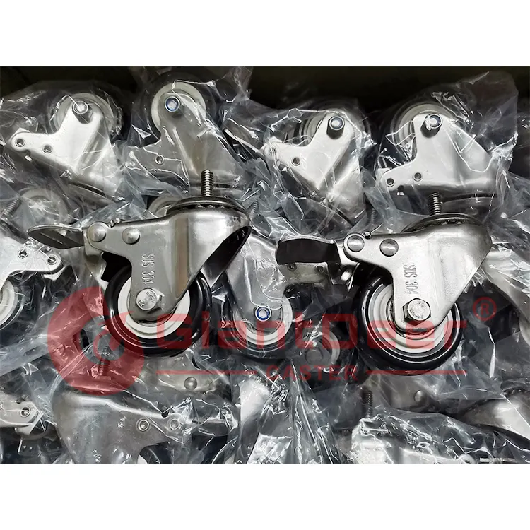 OEM Service Customized Stainless Steel Casters Stainless Steel Castor