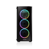 Nouvelle coque d'ordinateur atx moderne pour pc de jeu, châssis d'ordinateur de bureau Atx/Matx/Mini Itx