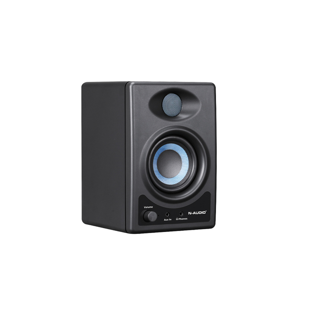 N-Audio A3BT Professional 3.5 Inch 2-Way Active DJ Monitor Speakers Pair for Personal Studio Use Direct Factory