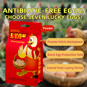Additif pour <span class=keywords><strong>poules</strong></span> Seven Lucky Eggs, écologique, sans antibiotiques - Améliore la qualité des œufs - Additifs pour l'alimentation des volailles - Product Image 2