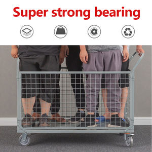 Chariot à main convertible industriel Chariot à chariot compact léger à 4 roues - Product Image 3