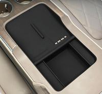 Coussins de chargeur de console centrale dans la voiture universels pour AITO M9 siège arrière téléphone portable charge sécurité sans fil silicone couverture WEN JIE M9