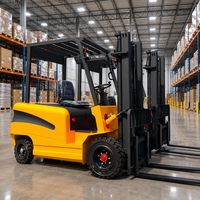 Carrello Elevatore Elettrico da 3 Tonnellate Certificato CE con Traslatore Laterale, Altezza di Sollevamento 3-7m, Contrappesato - Woerkai CPD30B - Offerta Speciale