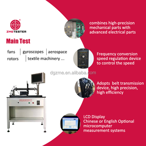 1 ~ 20 kg 400-3000 cân bằng tốc độ tần số Quạt cánh quạt vành đai ổ đĩa cân bằng động máy - Product Image 3