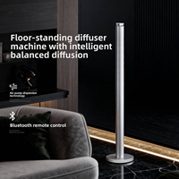 Diffuseur de parfum intelligent de luxe léger sur pied, en métal, style hôtelier, silencieux, à brancher, 0,5 L de brume
