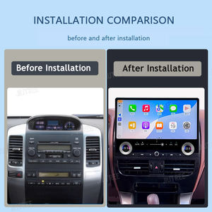 Radio de coche con pantalla táctil Android 13 de 16.8 pulgadas para Toyota Prado 120 2002-2009 y Lexus GX470, con Carplay, GPS, reproductor de video y multimedia. - Product Image 2