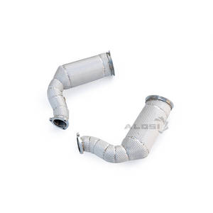 Tuyau d'échappement de précision EA825 <span class=keywords><strong>V8</strong></span> bi-<span class=keywords><strong>turbo</strong></span> pour <span class=keywords><strong>Porsche</strong></span> <span class=keywords><strong>Cayenne</strong></span> 4.0T 2017-2023 – Modification de puissance, adaptation droite - Product Image 3