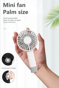 <span class=keywords><strong>Ventilateur</strong></span> de poche portable d'extérieur 2000 mAh avec batterie rechargeable de qualité A, type C, cinq vitesses, en plastique, pratique - Product Image 5